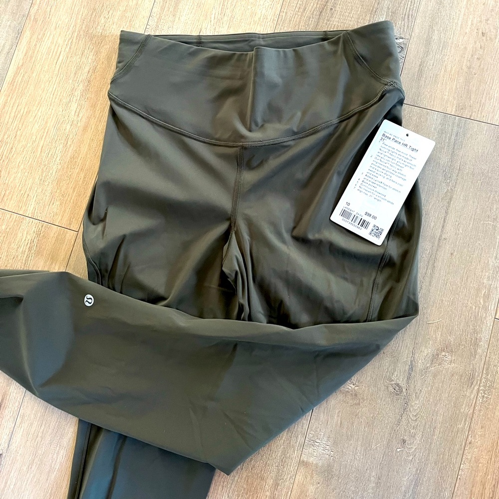 NWT lulu lemon green leggings